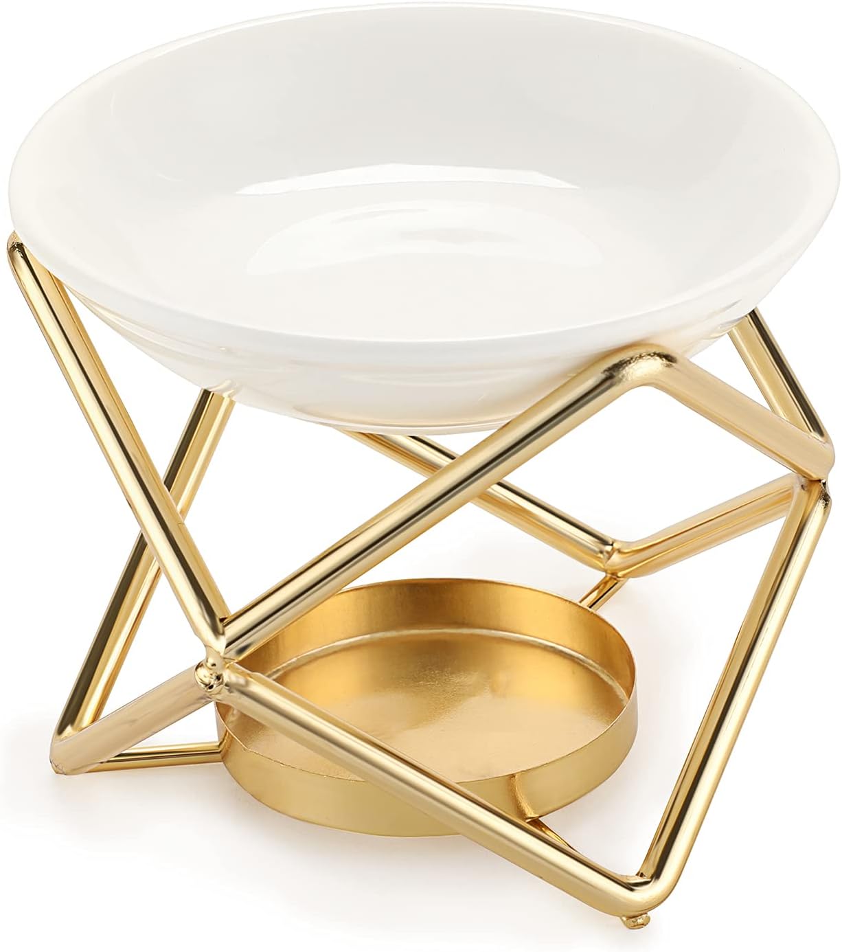 Home Fragrance Oils - Euro Metal Oil Burner Wax Warmer,