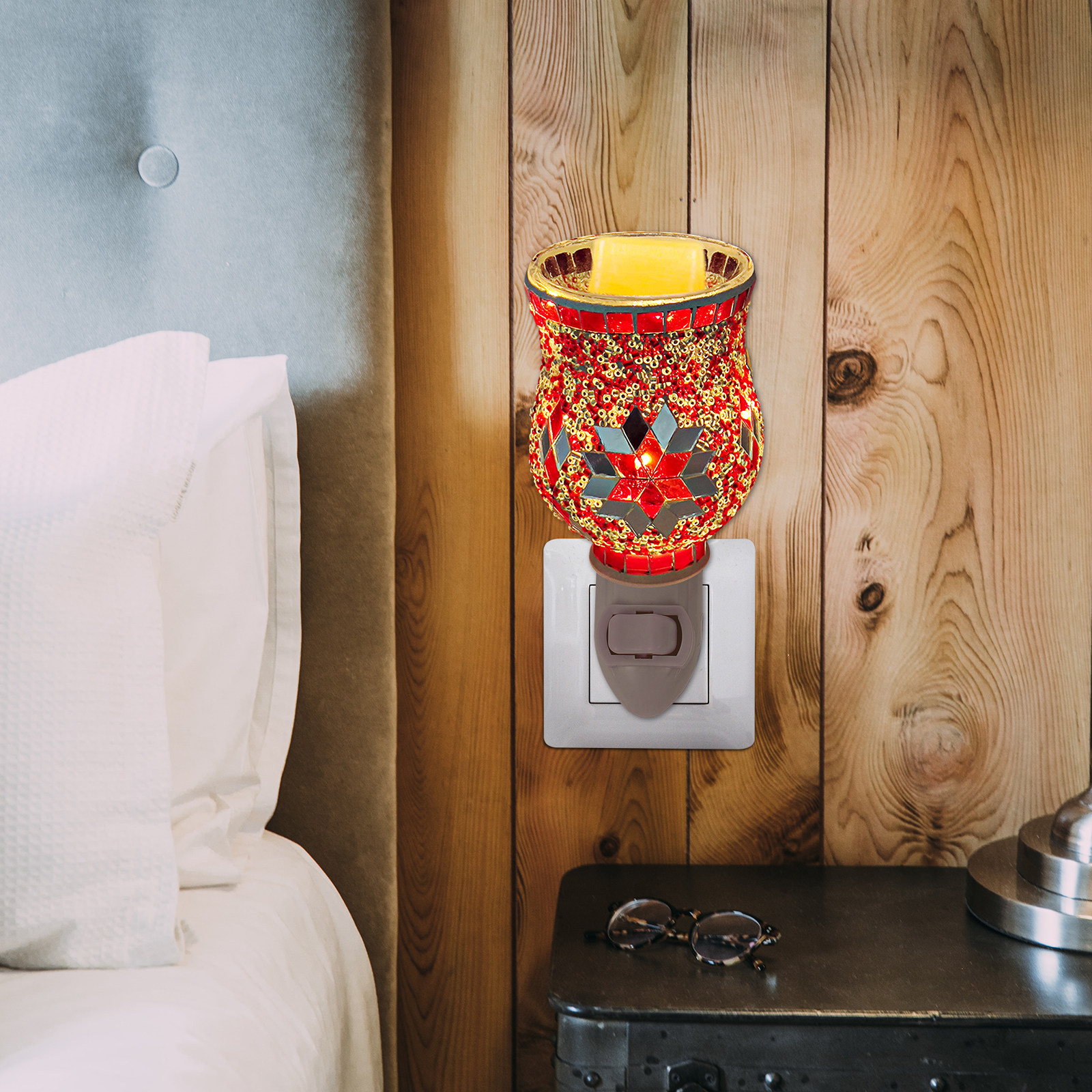 Home Fragrance Plug In - 1Pcs Plug-in Fragrance Lamp Aroma Decorative