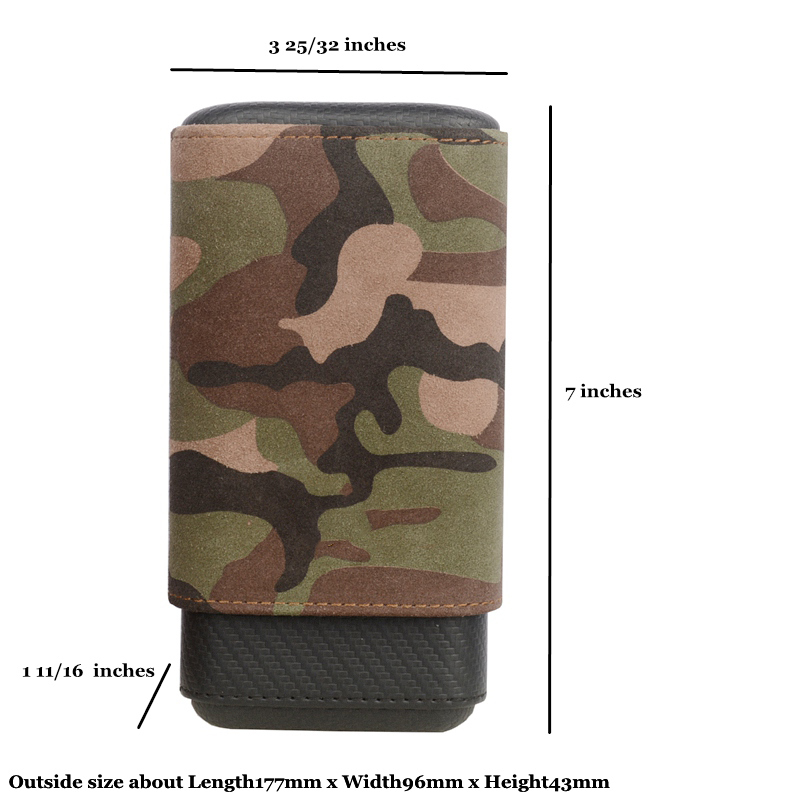 Home Fragrance Maple Walnut - Super Large Cigar Case Camouflage Cigar