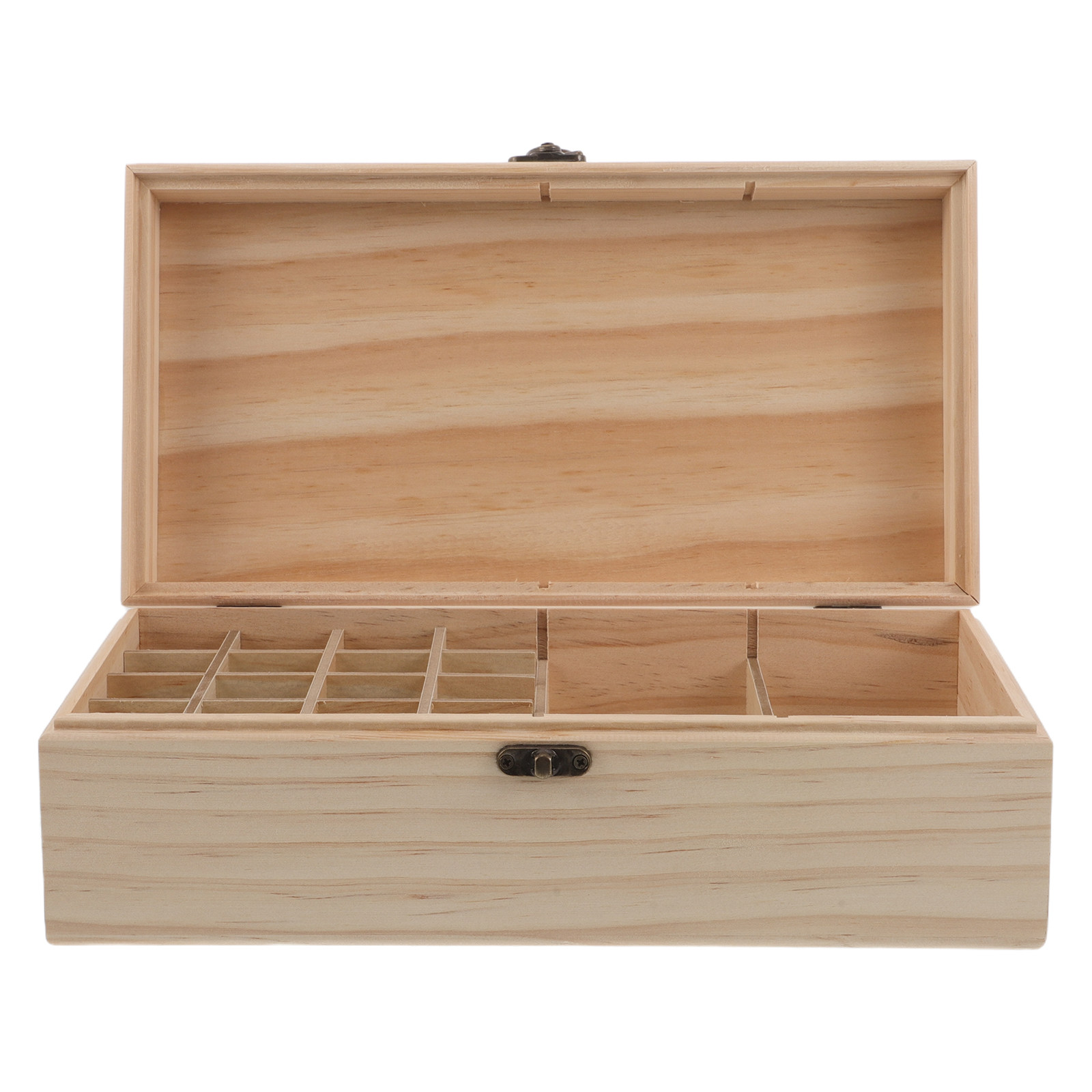 Home Fragrance Oils - Wooden Essential Oil Storage Box 18