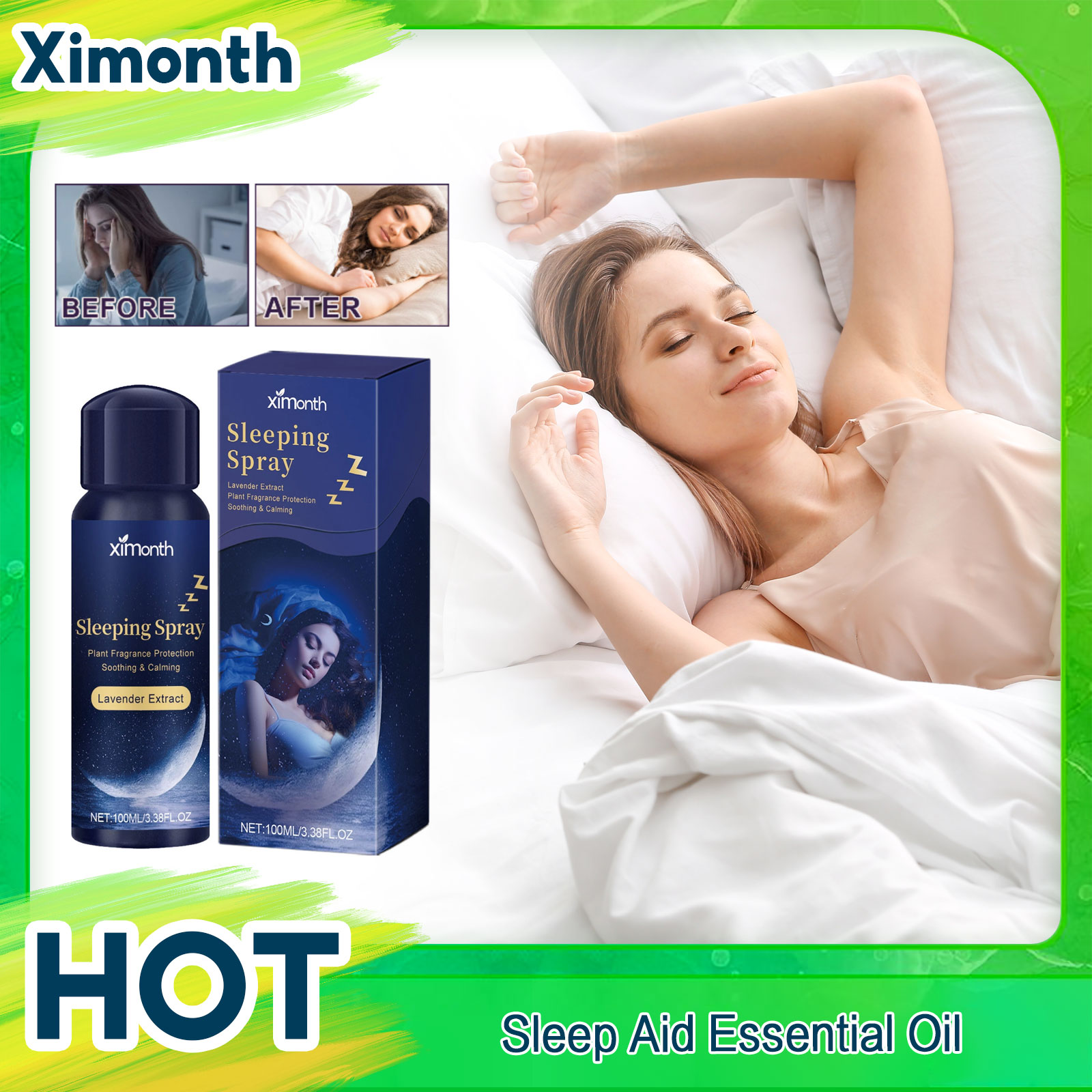 Lavender Pillow Spray - Lavender Sleep Spray Deep Sleep Insomnia