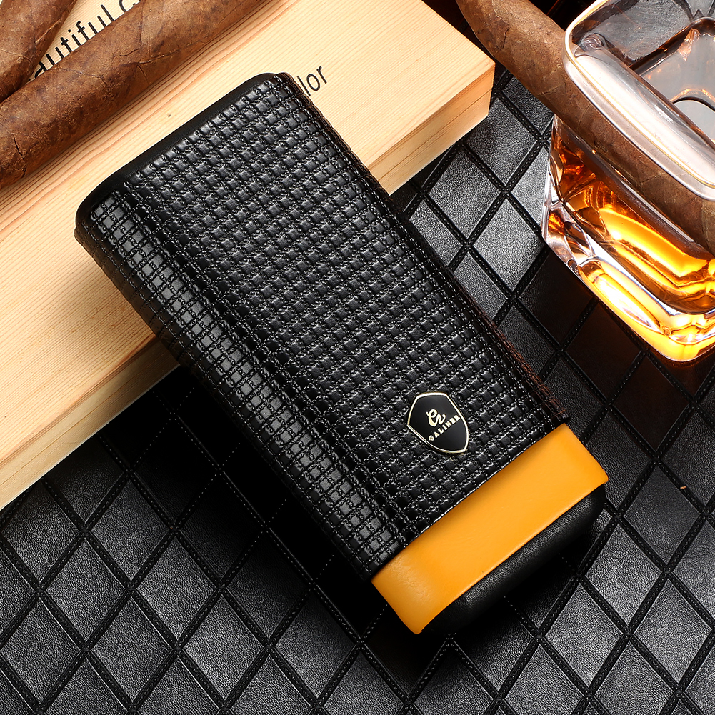 Home Fragrance Maple Walnut - GALINER Leather Cedar Wood Cigar Case