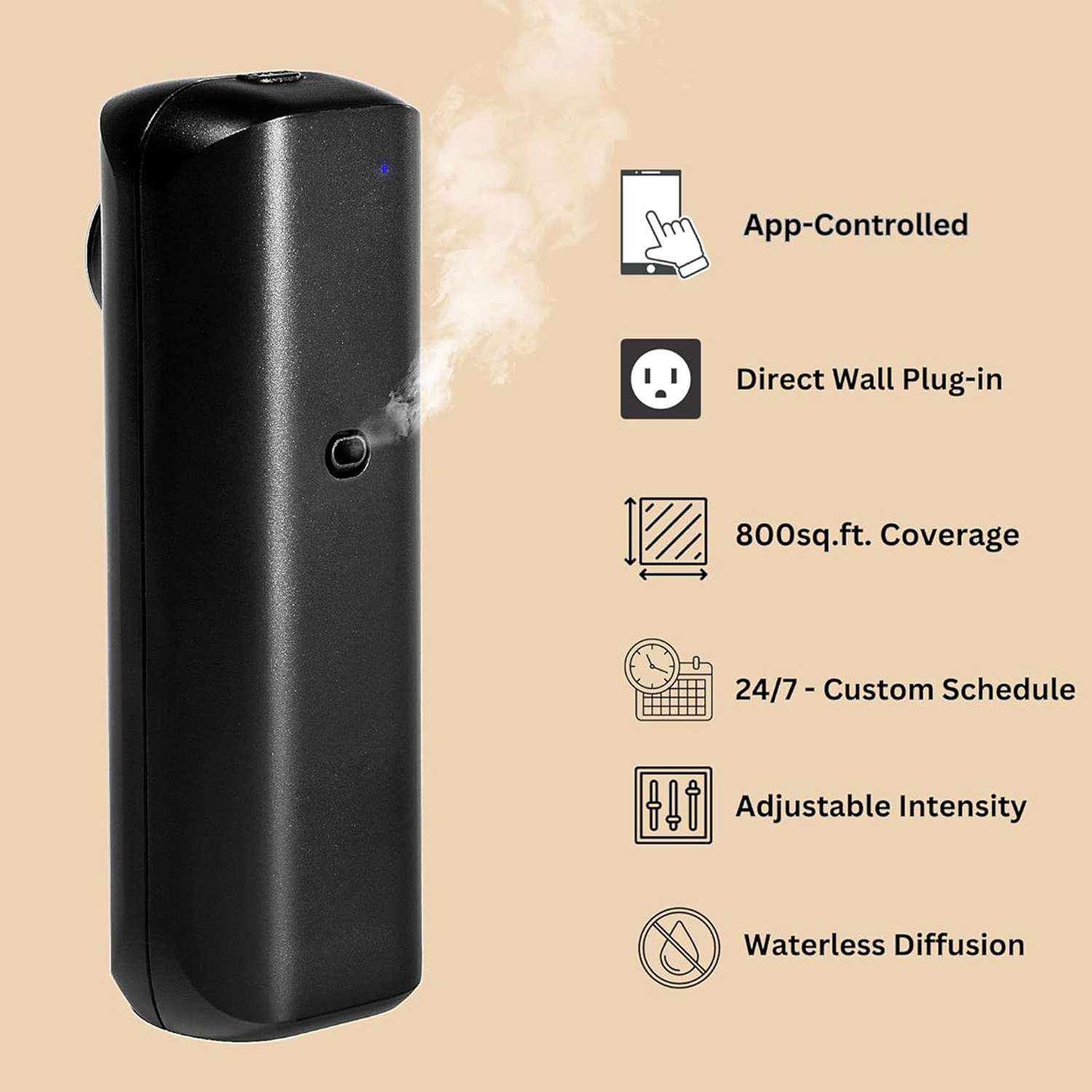 Home Fragrance Ideas - Fragrance Diffuser Toilet Automatic Air Freshener