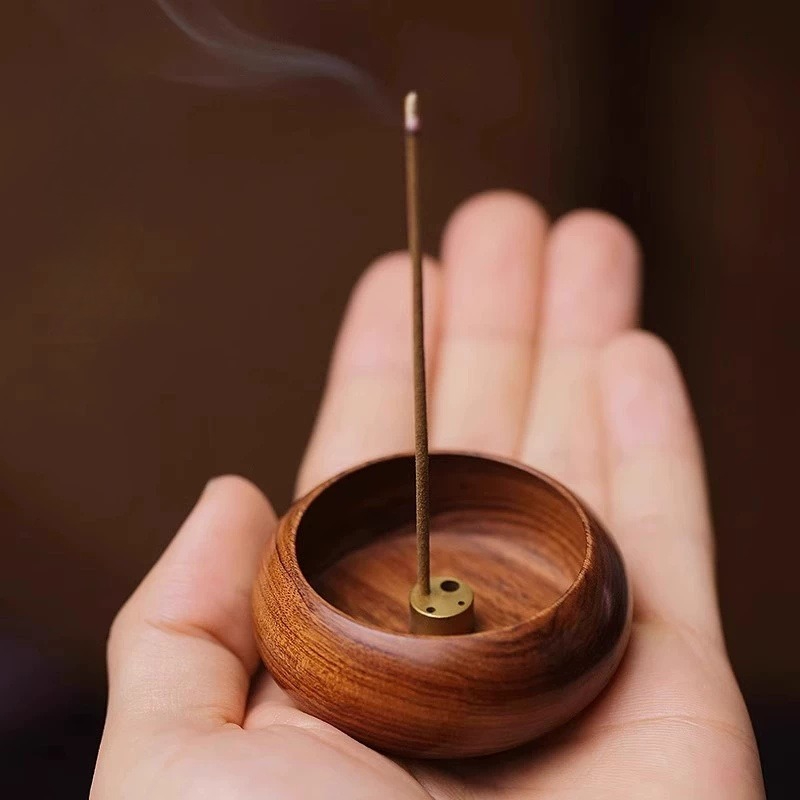 Wooden Bowl Type Mini Incense  - Home Fragrance Plug In ulasan dan harga