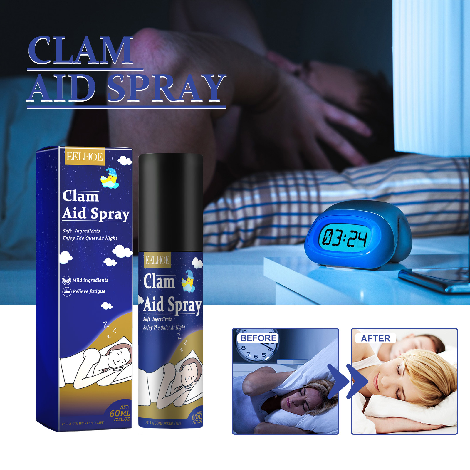 EELHOE Lavender Sleep Spray Re - Lavender Pillow Spray ulasan dan harga