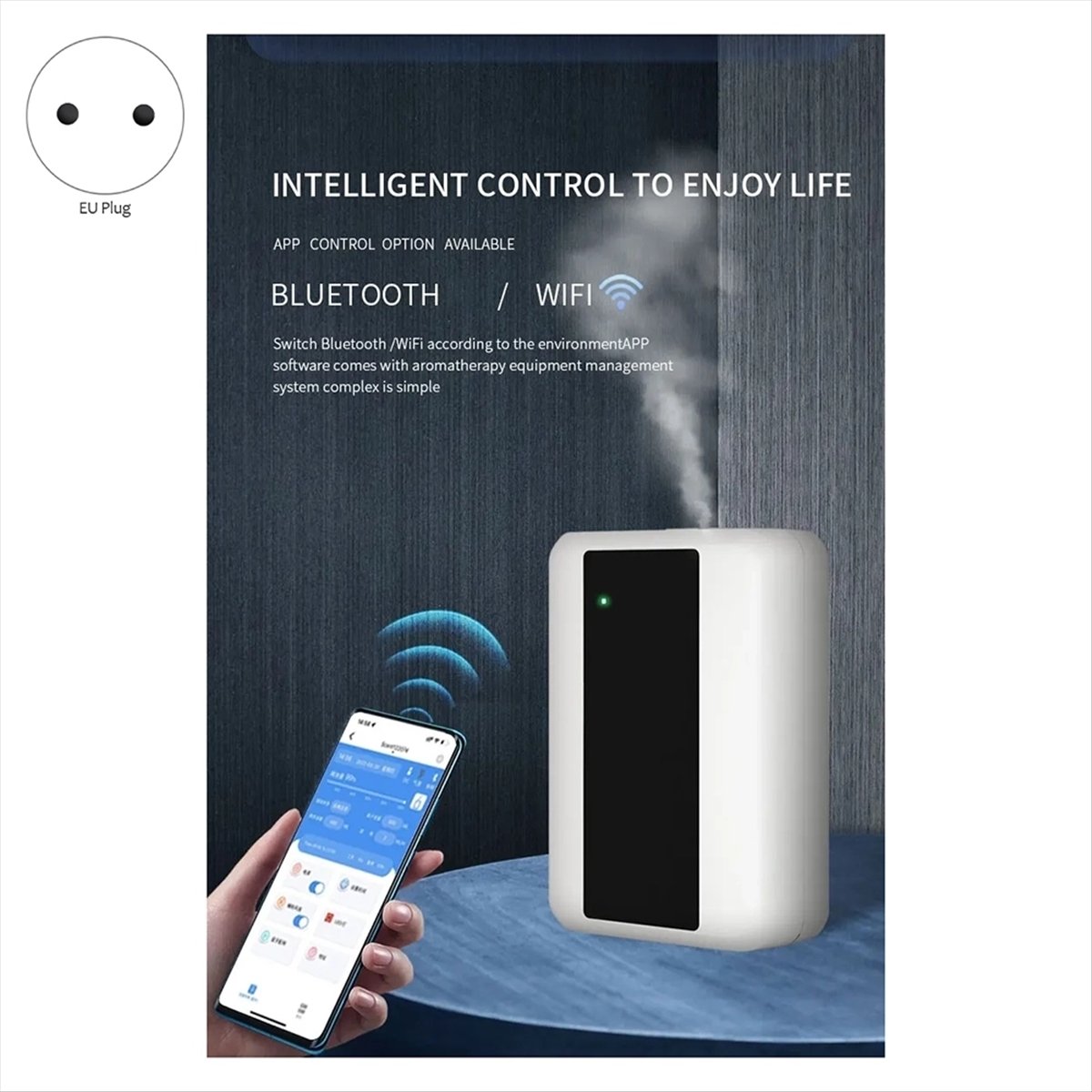 A24I Bluetooth WIFI Oils Diffu - Home Fragrance Plug In ulasan dan harga