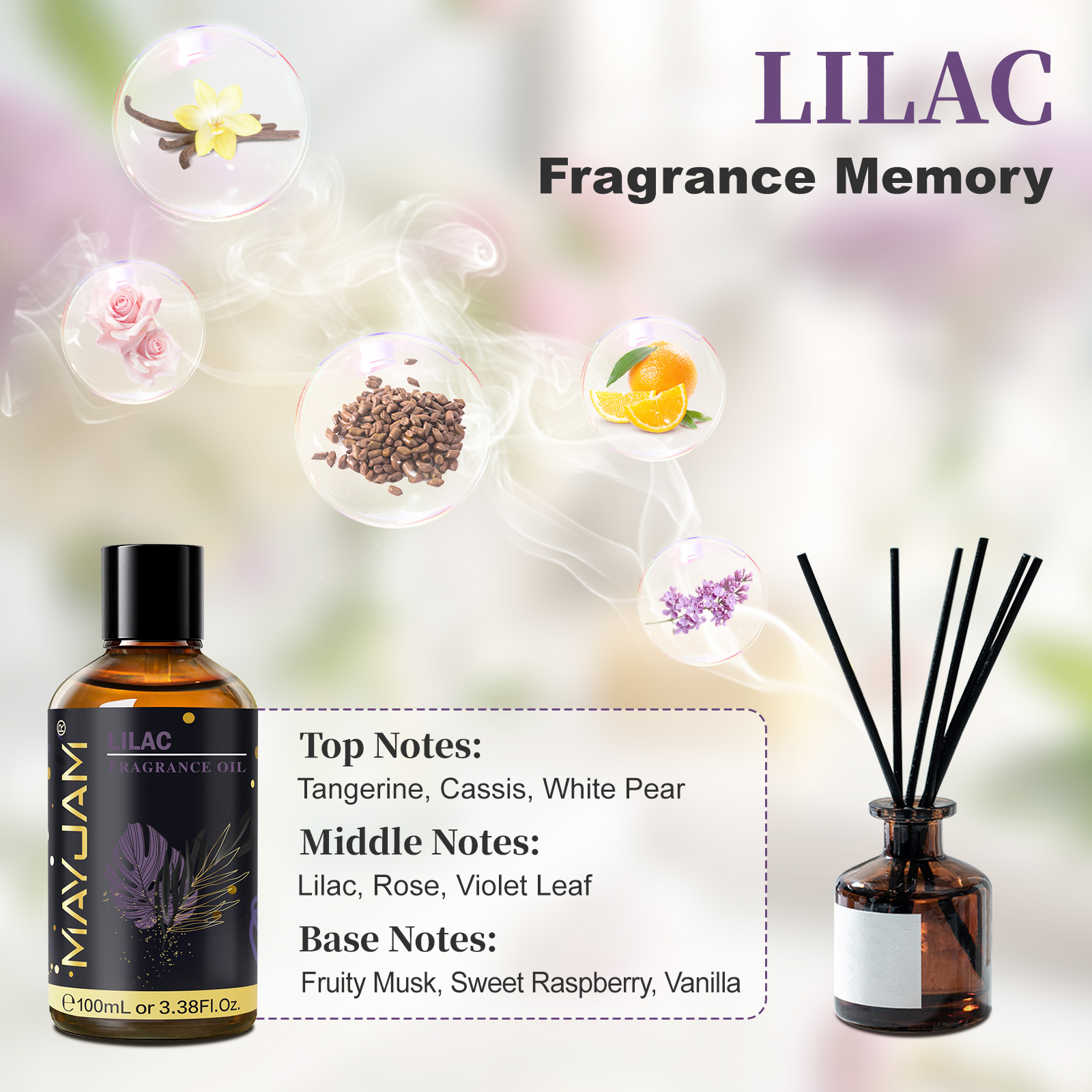 MAYJAM Fragrance Oil Hotel Lil - Home Fragrance Oils ulasan dan harga