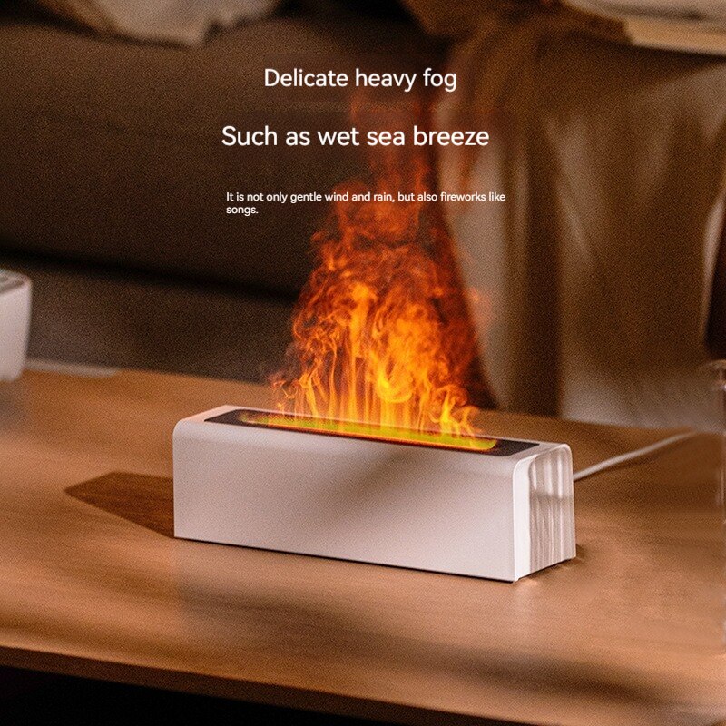 Colorful Simulation Flame Diff - Home Fragrance Plug In ulasan dan harga