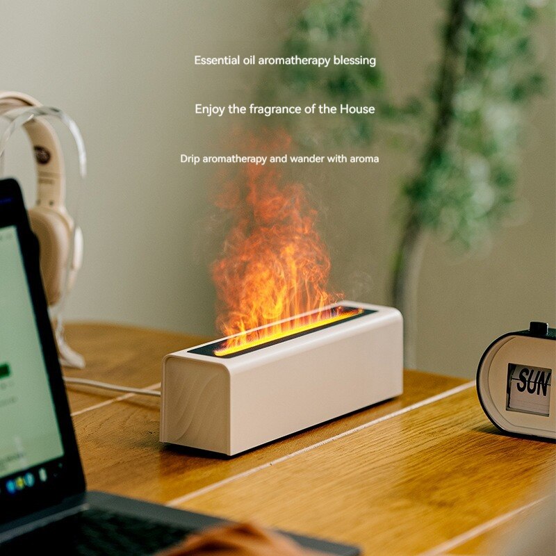 Colorful Simulation Flame Diff - Home Fragrance Plug In ulasan dan harga