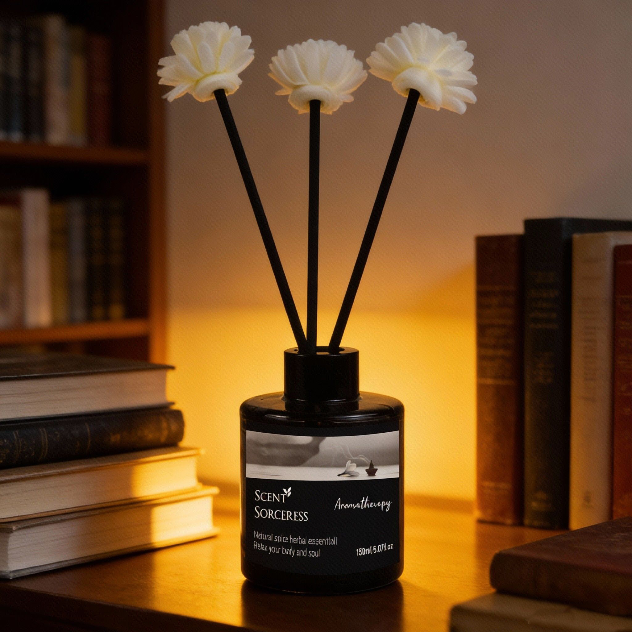 150ml Rattan Reed Diffuser Set - Home Fragrance Oils ulasan dan harga