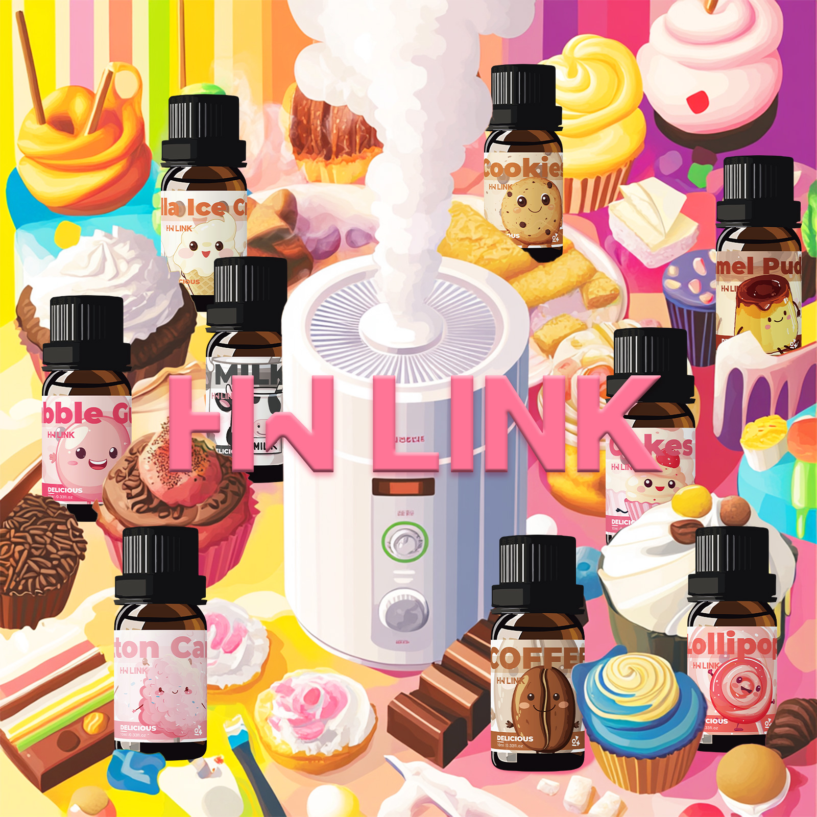 2pc Delicious Essential Oils f - Home Fragrance Oils ulasan dan harga