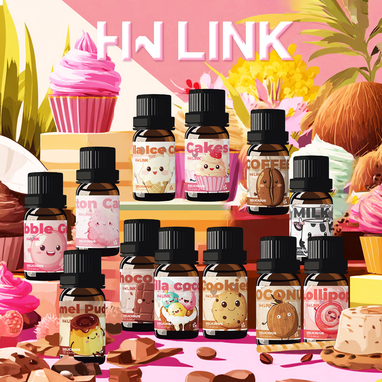 2pc Delicious Essential Oils f - Home Fragrance Oils ulasan dan harga