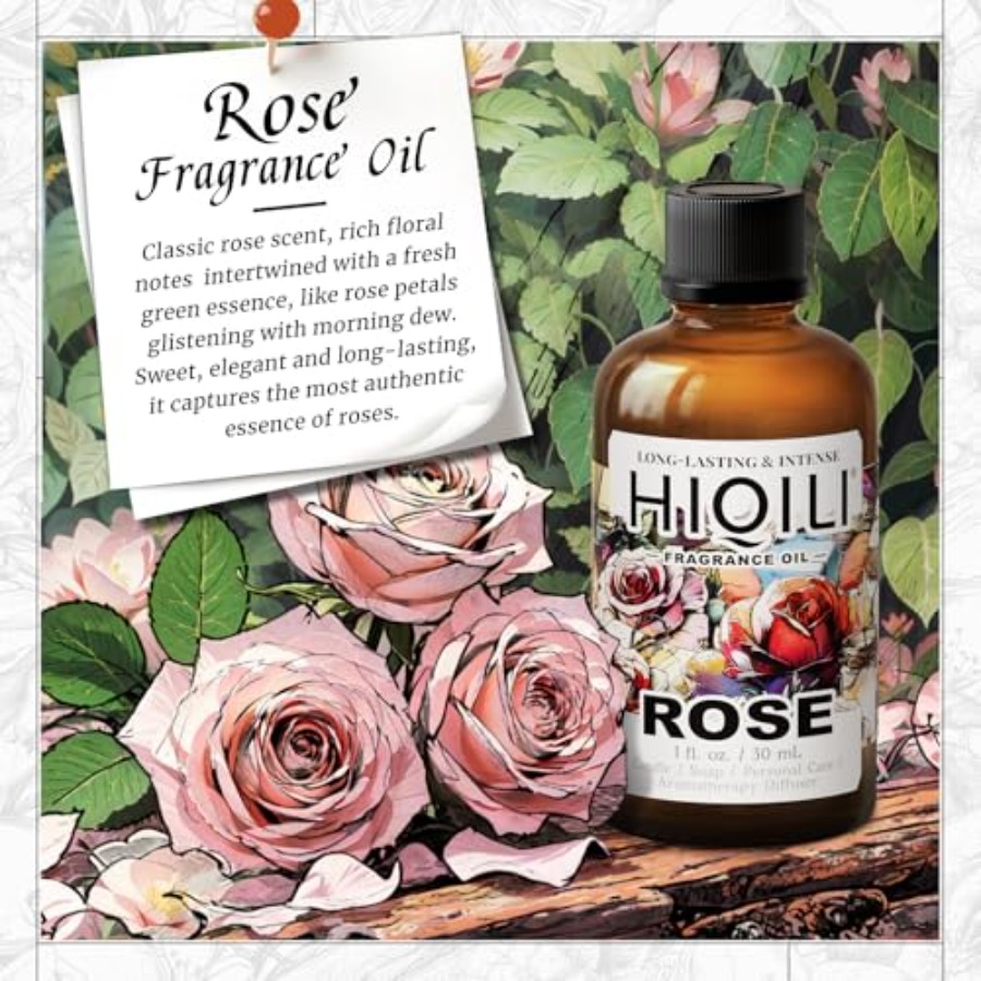 HIQILI Rose Fragrance Oil for  - Home Fragrance Oils ulasan dan harga