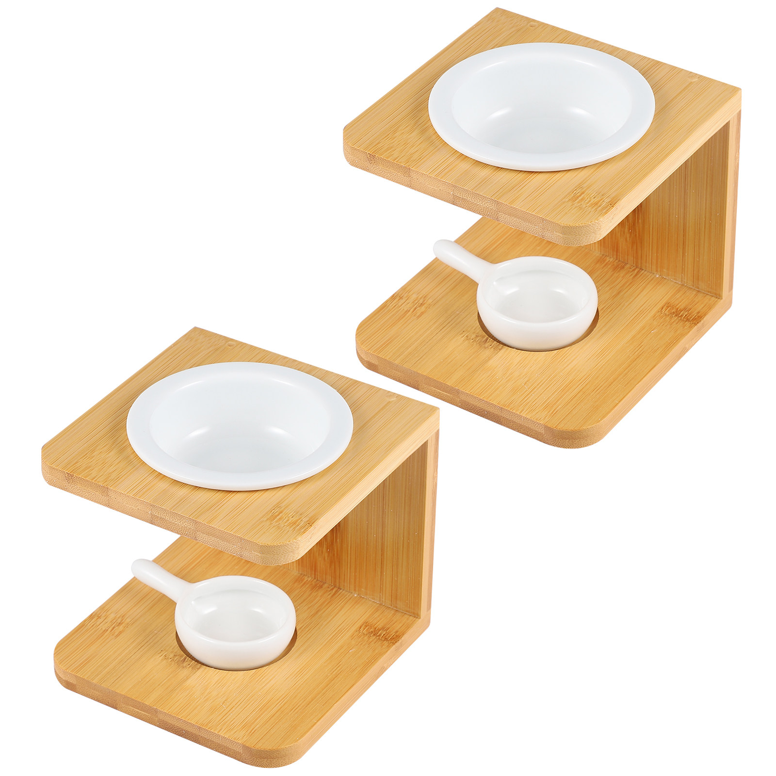 2Sets Bamboo Incense Burner Ec - Home Fragrance Oils ulasan dan harga