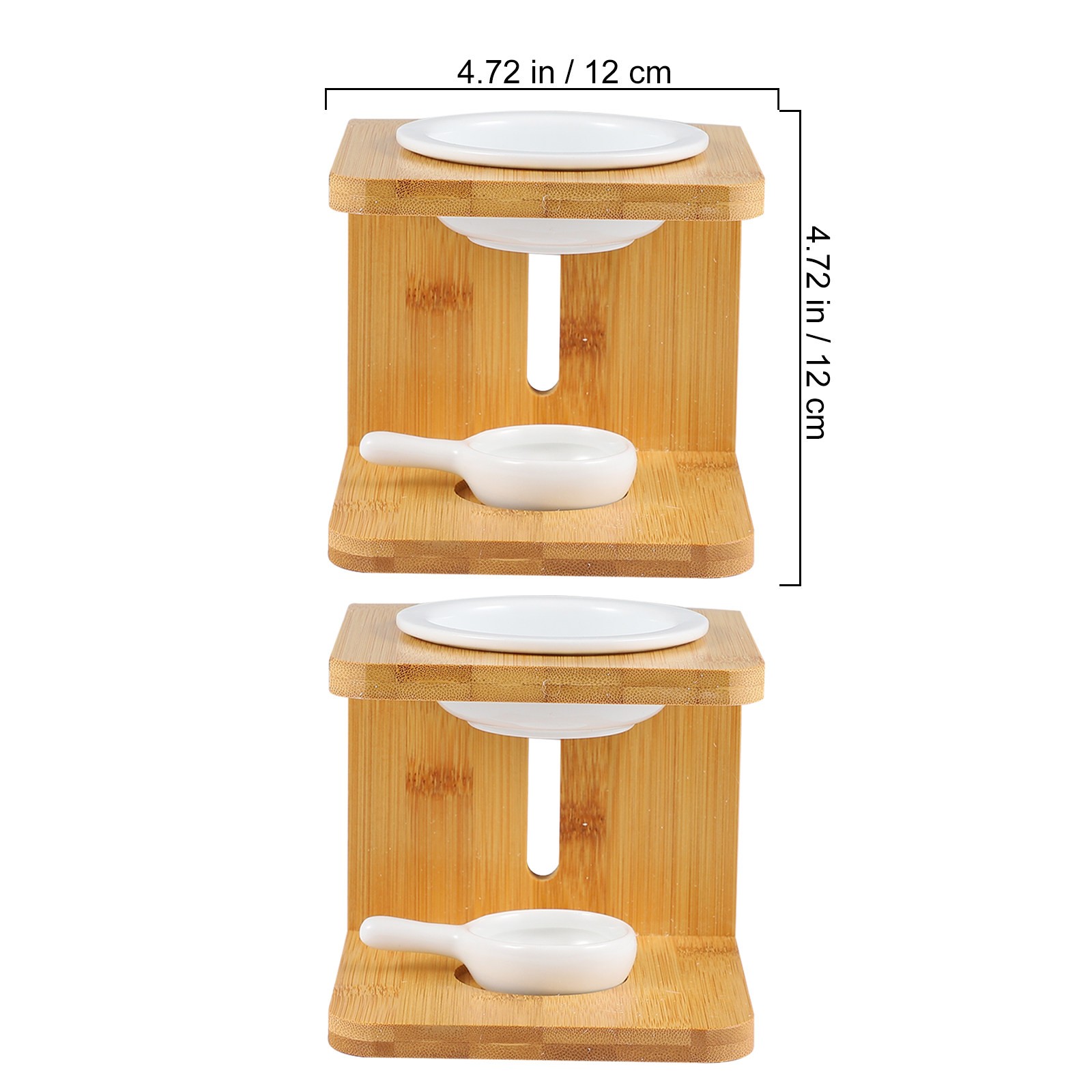2Sets Bamboo Incense Burner Ec - Home Fragrance Oils ulasan dan harga