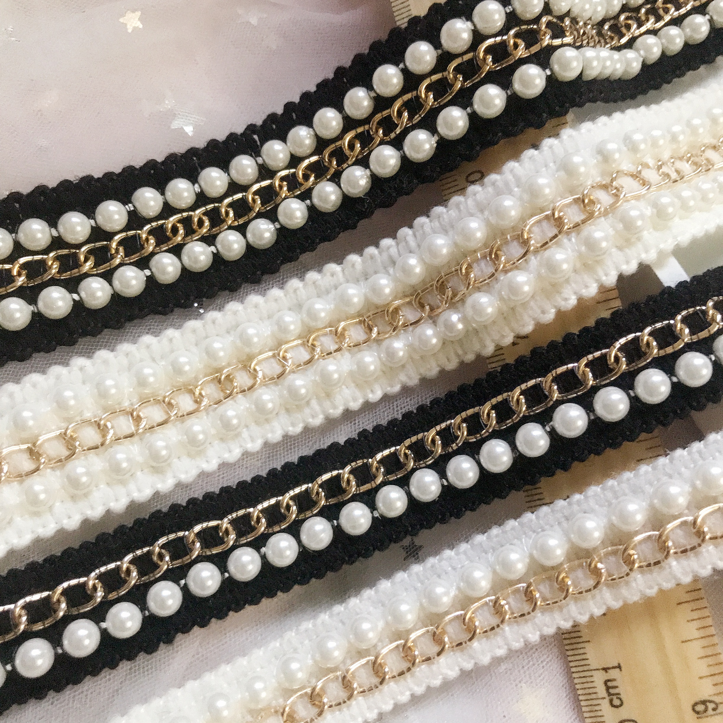 White Wool 3cm Wide with Two R - Home Fragrance Edg ulasan dan harga