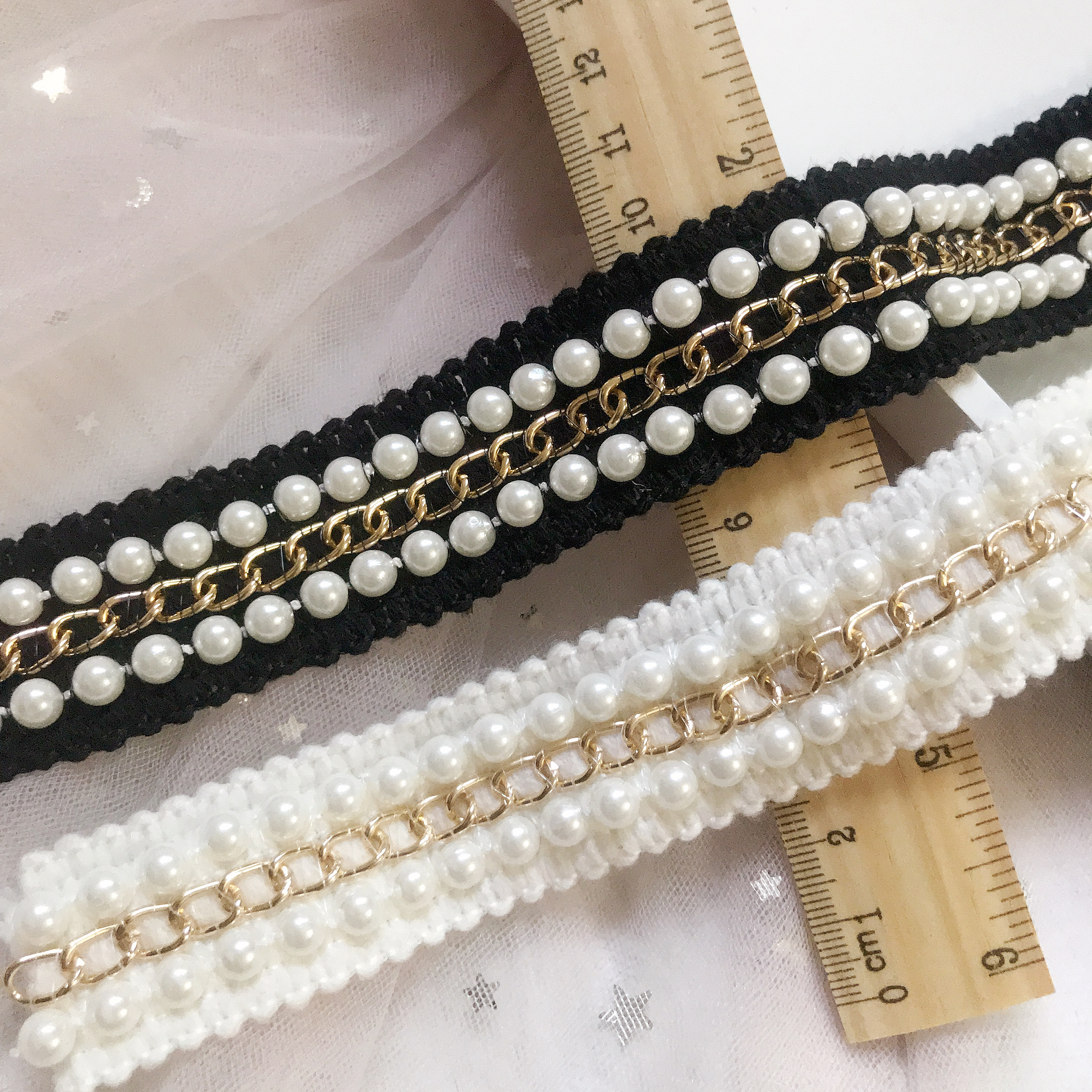 White Wool 3cm Wide with Two R - Home Fragrance Edg ulasan dan harga