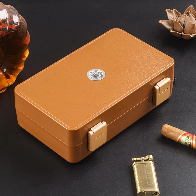 10pcs ABS Humidor Cigar Box Tr - Home Fragrance Maple Walnut ulasan dan harga