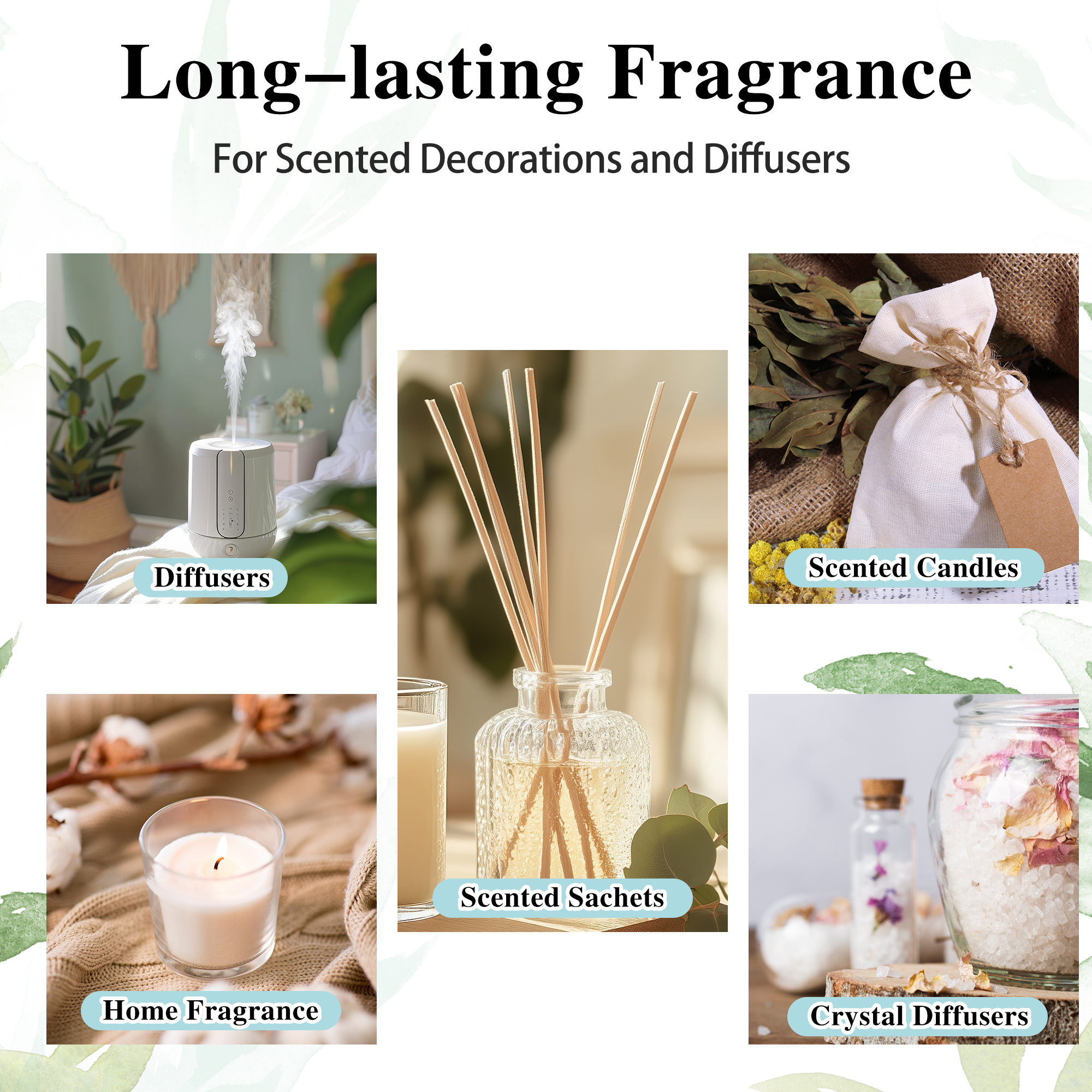 30ml 100ml Pure Natural Essent - Home Fragrance Oils ulasan dan harga